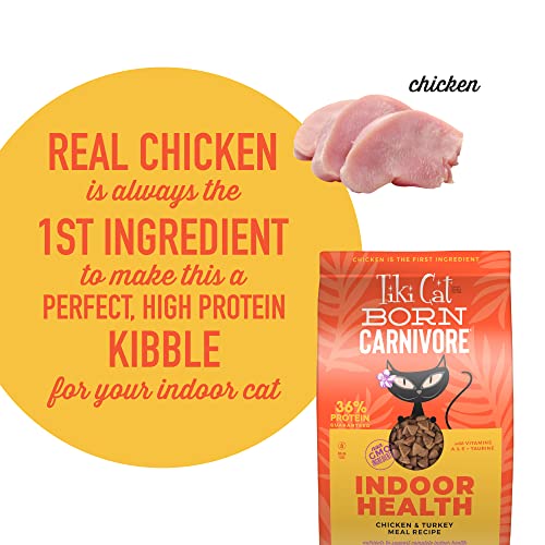 Tiki Cat Born Carnivore Indoor Health (12 Pound (Pack of 1))