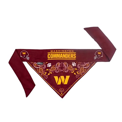 Washington Commanders NFL Pet Bandana (Washington Commanders / XLarge)