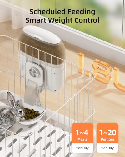 Hanging Rabbit Feeder
