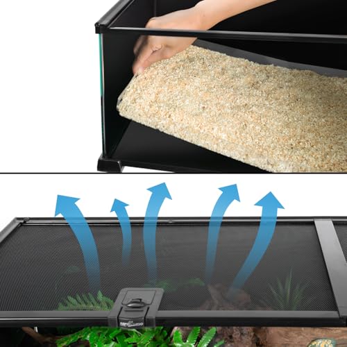 REPTIZOO Reptile Terrarium Tank 30" x 12" x 10"