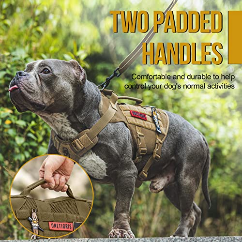No Pull Dog Harness for Small Dog (Brown / S)