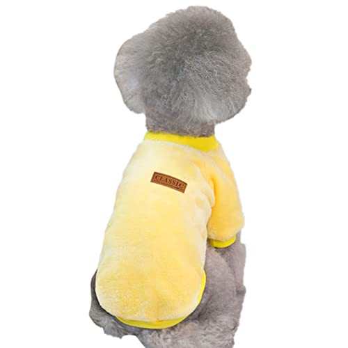 Dog Sweaters for Small Dogs (Z01-Yellow / X-Small)