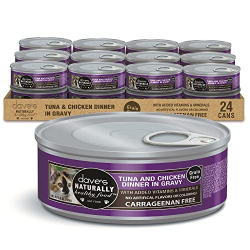 Wet Cat Food Tuna & Chicken in Gravy (5.5 Ounce (Pack of 24))