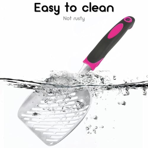 Cat Litter Scoop (L / Rose Red)