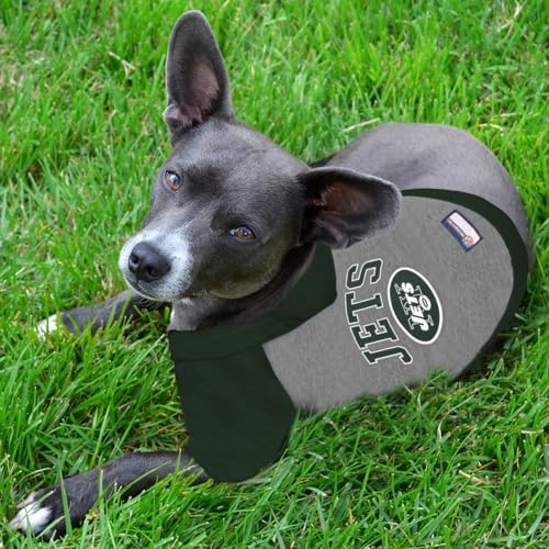 New York Jets Hoodie Tee Shirt (Large / New York Jets)