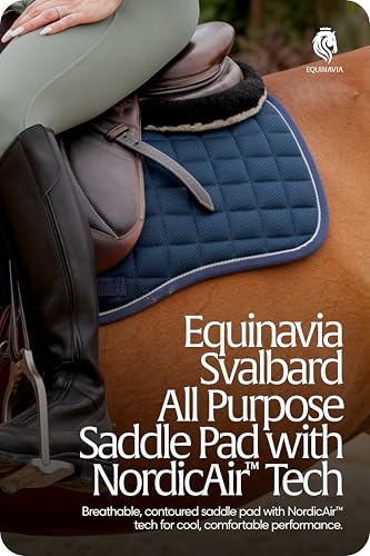 Svalbard NordicAir Tech Horse Saddle Pad (Navy / Horse)