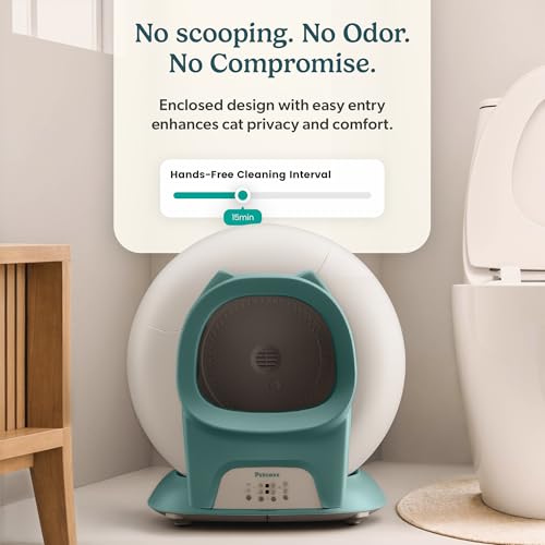 PurrTek Automatic Litter Box Self Cleaning 5GHz Wi
