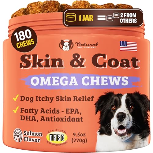 Skin & Coat Supplement for Dogs (180 Count)