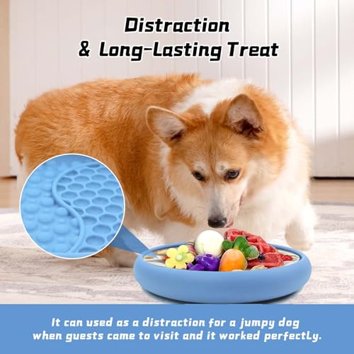 Dog Lick Bowl (Light Blue / Small)