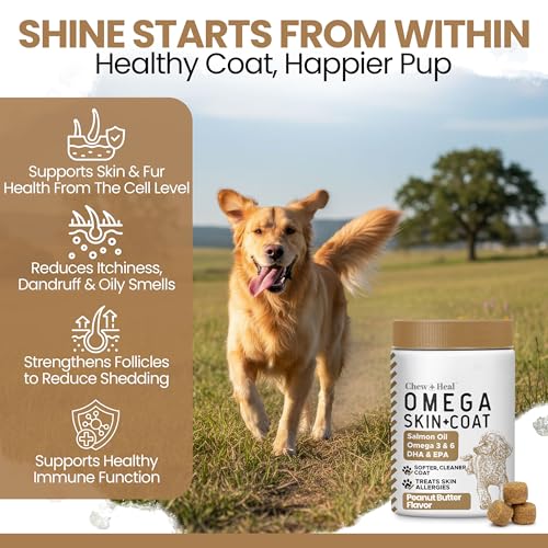 Omega 3 Fish Oil for Dogs (180 Chews)