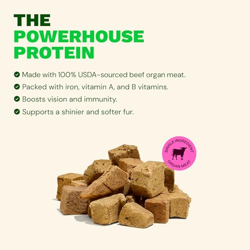 Freeze Dried Beef Liver Dog Treats (1 Pound (Pack of 1))