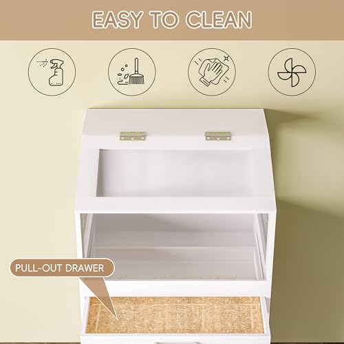 Hamster Cage with Storage Cabinet