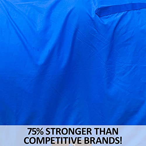 Dura Nylon Horse Stable Sheet (Horse Size 72 / Cutback | Closed Front | Legstrap / Teal)