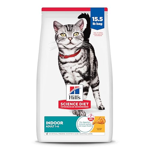 Adult 1 6 Indoor Dry Cat Food (15.5 Pound (Pack of 1))