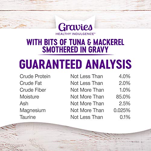 Healthy Indulgence Gravies Adult Wet Cat Food (3 Ounce (Pack of 24))