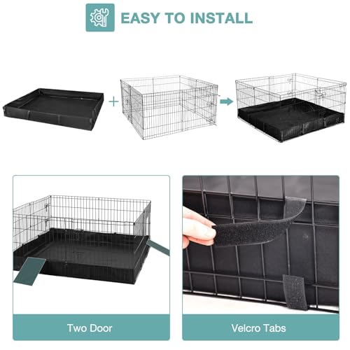 Rabbit Playpen (Black)