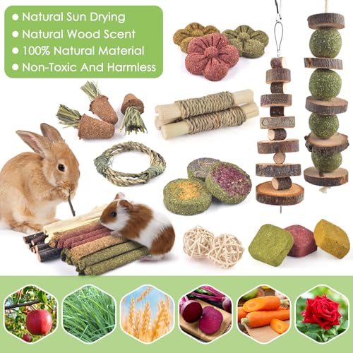 70PCS Rabbit Chew Toys (70)