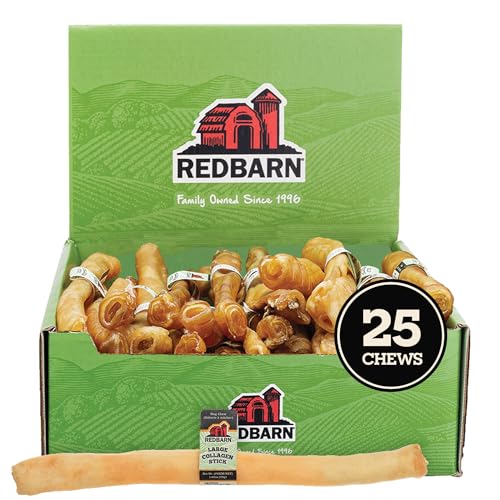 Redbarn Small Collagen Braids 100% Natural Beef Dog Chew (Small / 1 Count (Pack of 35))
