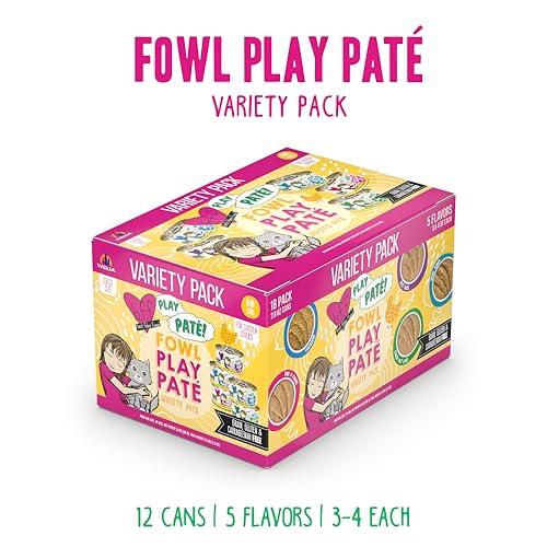 B.F.F. Play Best Feline Friend Paté Lovers (2.8 Ounce (Pack of 18))