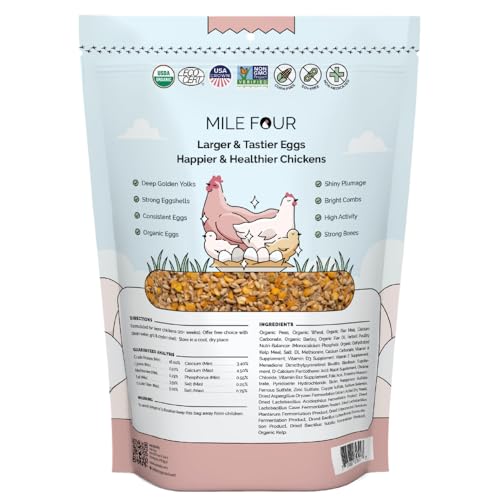 Organic Chicken Feed (Whole Grain / 2 Pound (Pack of 1))