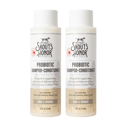 Probiotic Dog Shampoo and Conditioner