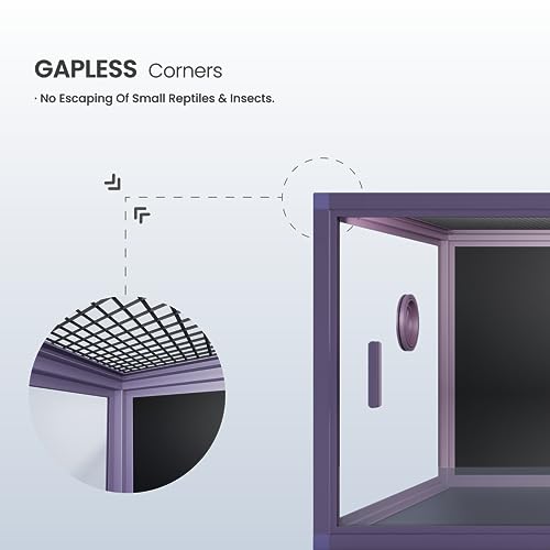 Stackable Reptile Enclosure (Royal Purple / 85 Gallon)