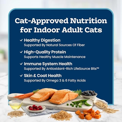 Tastefuls Salmon Adult Indoor Dry Cat Food (7 Pound (Pack of 1))