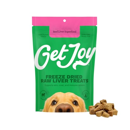Freeze Dried 100% Beef Liver Dog Treats (4 Ounce (Pack of 1))