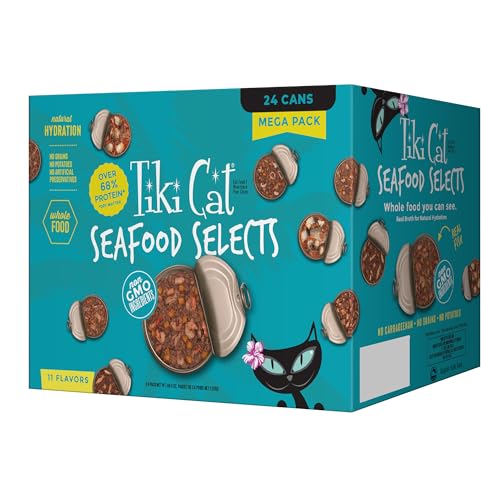 Tiki Cat Wet Cat Food Mega Pack (4.36 Pound (Pack of 1))