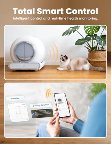 Self Cleaning Litter Box (White)