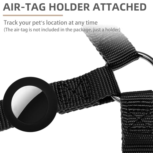 No Pull Dog Harness Medium Sized Step (Black / Medium)