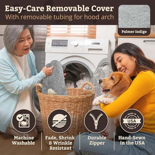 Cozy Cave Dog Bed (35.0"L x 35.0"W x 8.0"Th / Palmer Dove)