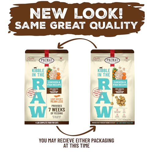 Primal Kibble in The Raw (4 Pound (Pack of 1))