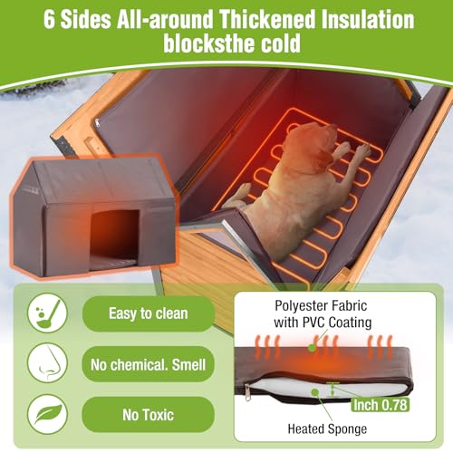 Heated Outdoor Dog House