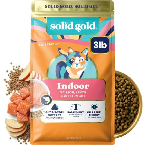 Indoor Salmon Dry Cat Food (3 Pound)