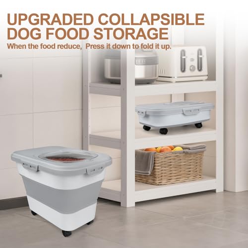 Dog Food Storage Container (Grey / Medium)