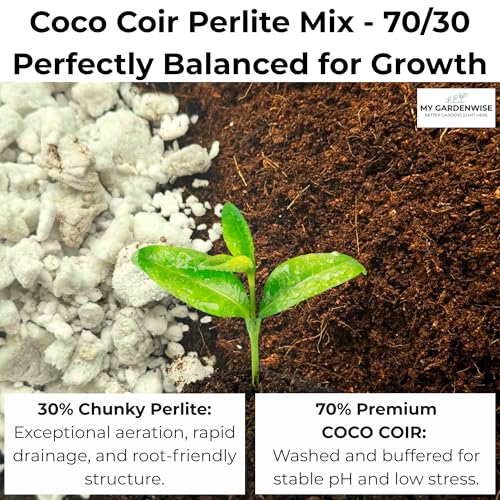 Coco Perlite Coco Coir Perlite Mix (Coco Coir Perlite Mix 70/30 / 3 qt)