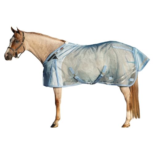 Mosquito Mesh II Adjusta (Horse Size 74 / V-Free Closed Front Surcingle / Blue)
