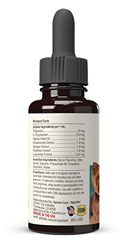 Hemp Quiet Moments Calming Drops for Dogs & Cats (4 Ounce)