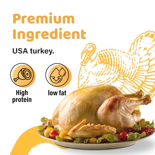 Turkey Dog Treats (3.5 Ounce (Pack of 5) / Original, Thin Stick)