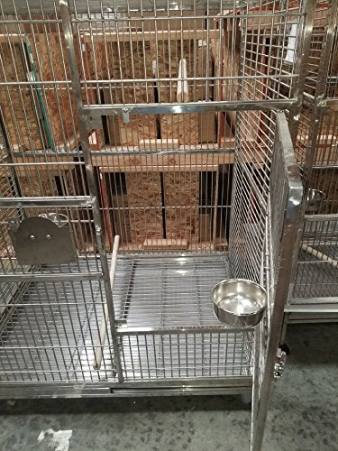 304 Stainless Steel Bird Parrot Macaw Breeder Extra Large Cage