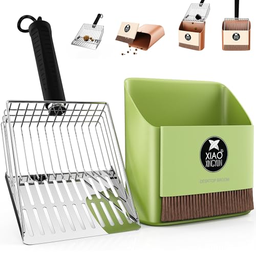 Metal Cat Litter Scooper Kit (Green)