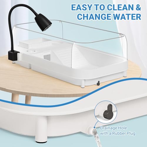 Large Turtle Tank Kit (L Kit-Black Lamp)