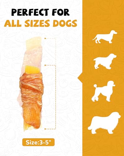 Dog Treats Chicken Jerky Wrapped Sweet Potato (12.5 Ounce (Pack of 1))