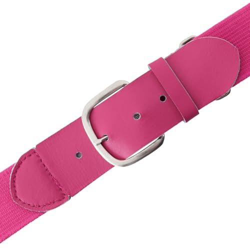 Baseball Softball Uniform Belt (Adult (22-46 Inches) / Pink)