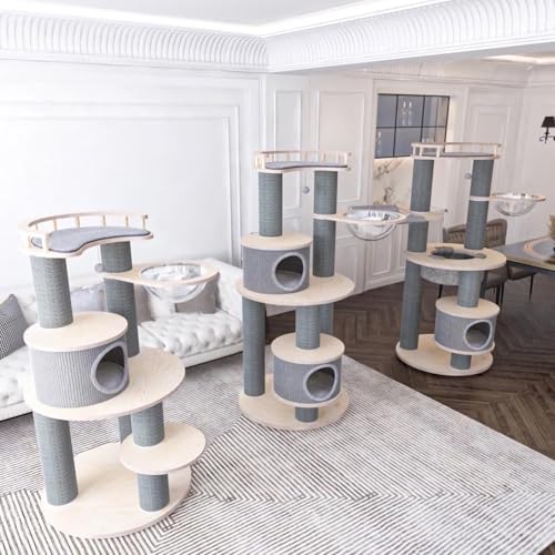 Luxury Climbing Frame Cat Tree Style 3 (29.92 x 66.14 x 14.57 in)
