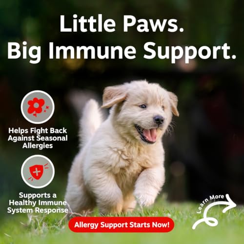Puppy Dog Allergy Chews (90 Count (Pack of 1) - Puppy)