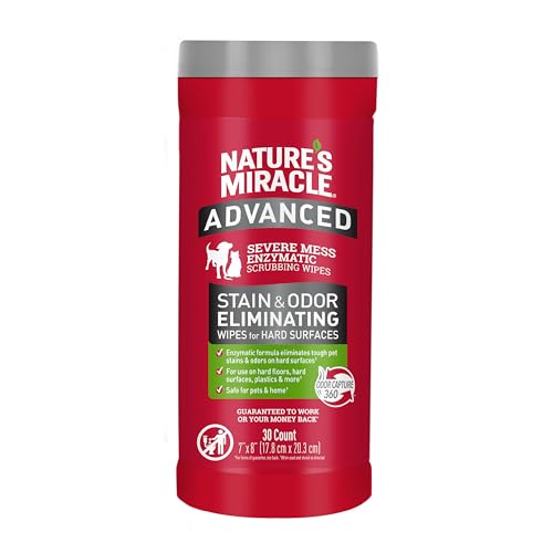 Advanced Pet Stain & Odor Eliminating Wipes (Wipe / 30 Count (Pack of 1))