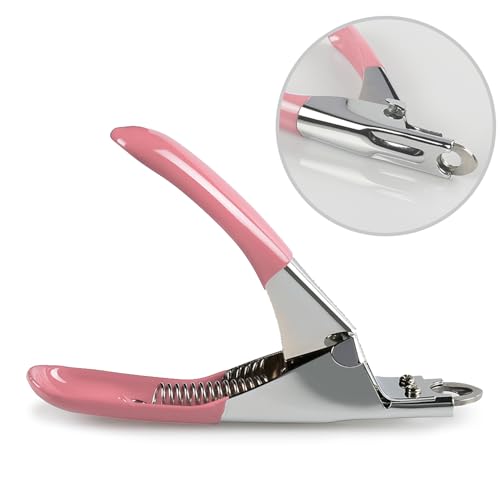 Dog Cat Pets Nail Clippers (Pink)