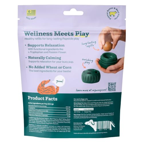 Pupsicle Refill Pops for Calming (Large 21 Count)